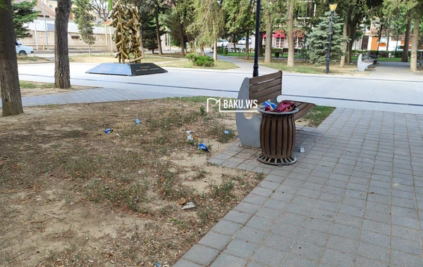 Bakıda şəhidlərin adını daşıyan park niyə zibilliyə çevrilib? – RƏSMİ AÇIQLAMA/FOTO