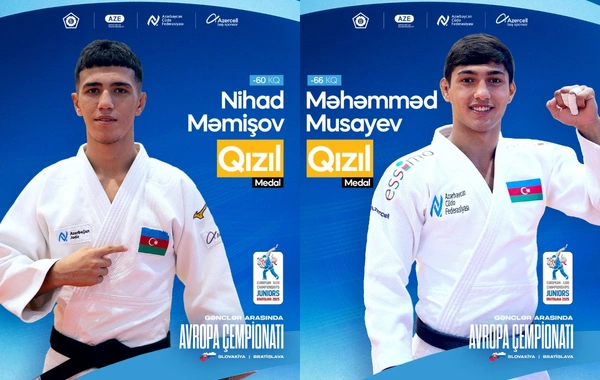 Еще один азербайджанский дзюдоист стал чемпионом Европы