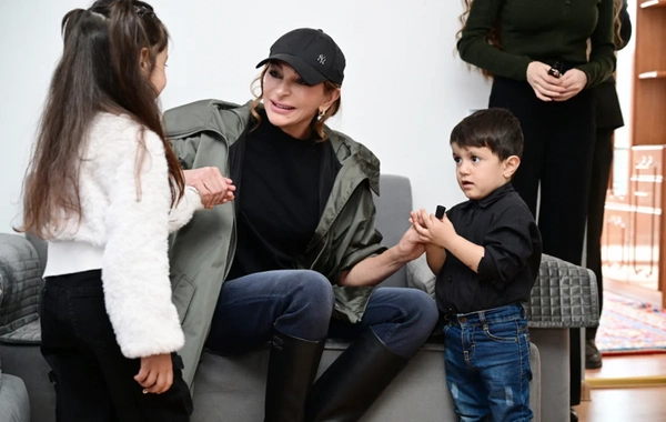 Президент Ильхам Алиев ознакомился с работами, проделанными в селе Ханабад Ходжалинского района