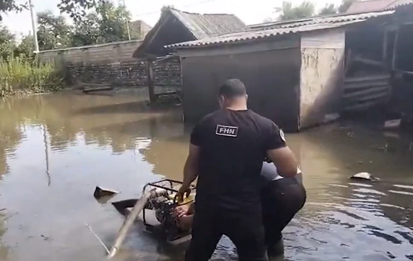 FHN Zaqatala, Balakən və Ağstafada subasma fəsadlarının qarşısını alır