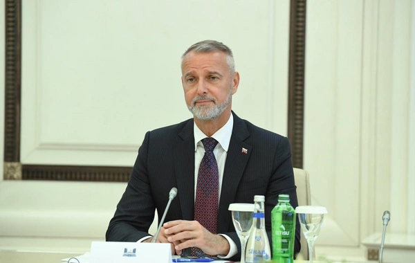 Sahibə Qafarova Slovakiya Milli Şurasının sədri ilə görüşüb