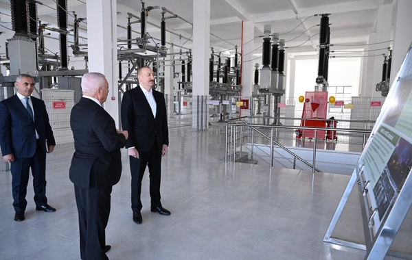 "Xankəndi-1" elektrik yarımstansiyası istismara verilib