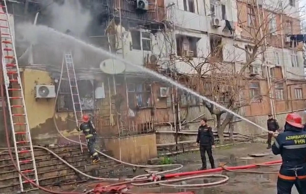Dərnəgüldə yaşayış binasında YANĞIN SÖNDÜRÜLDÜ