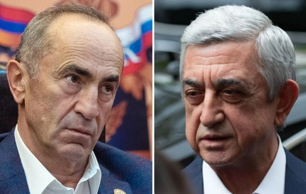 Robert Köçəryan Serj Sarqsyanın torpaq satışı ilə bağlı cinayət işi üzrə şahid qismində çıxış edir