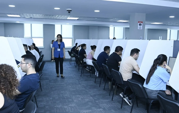 Diplomatik xidmətə qəbul üzrə müsabiqənin birinci mərhələsi keçirilib