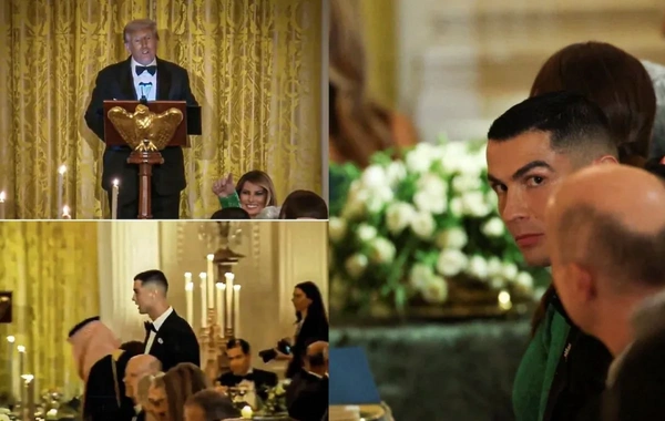 Ronaldo had dinner with US President Donald Trump
