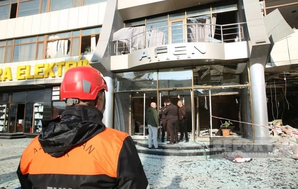 Взрыв в "AFEN Plaza" привел к разрушениям на пяти этажах здания