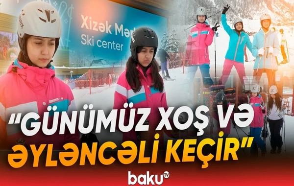 Şəhid övladları üçün qış düşərgəsi reallaşdırılıb