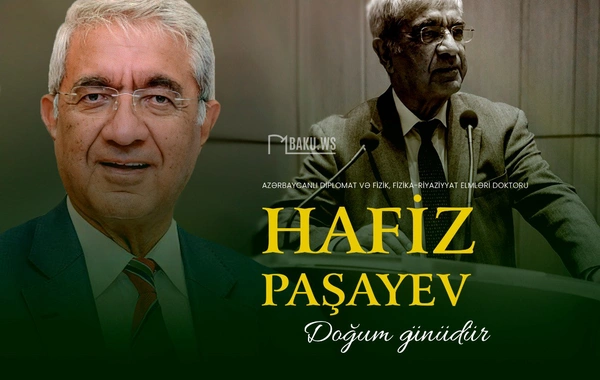 Hafiz Paşayevin 84 yaşı tamam olur
