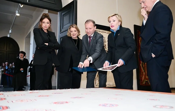 Mehriban Əliyeva Tbilisidə Gürcüstan Milli Muzeyində olub