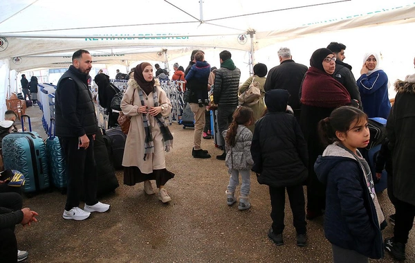 Suriyalıların vətənə dönüşü davam edir