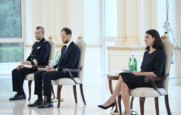 Azərbaycan Prezidenti Fransanın ölkəmizdə yeni təyin olunmuş səfirinin etimadnaməsini qəbul edib