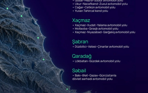 Güclü yağış və sel suları nəticəsində zərər görmüş yol infrastrukturunda bərpa işləri davam etdirilir