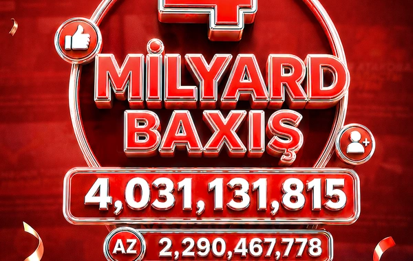 Baku TV-dən 4 milyardlıq rekord!