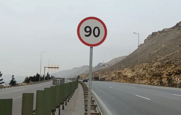 Şamaxinkadan Lökbatan dairəsinədək sürət həddi endirilib
