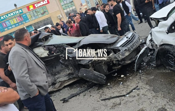 Sədərəkdə baş verən ağır qəzanın ANBAAN GÖRÜNTÜSÜ