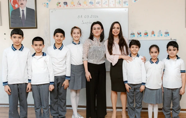 Leyla Əliyeva Bakı Xoreoqrafiya Akademiyasının qonağı olub