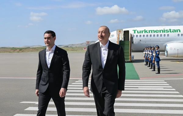 Türkmənistan Prezidenti Füzulidə səfərdədir