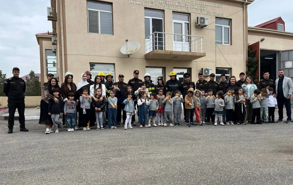 FHN-in Dövlət Yanğından Mühafizə Xidməti növbəti "açıq qapı günü" tədbirləri keçirib