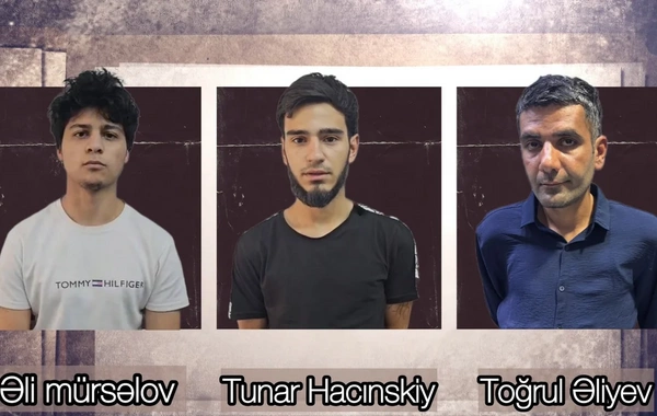 Tanışlarını görüşə çağırıb döyən və marketdən oğurluq edənlər tutuldular - ANBAAN GÖRÜNTÜLƏR