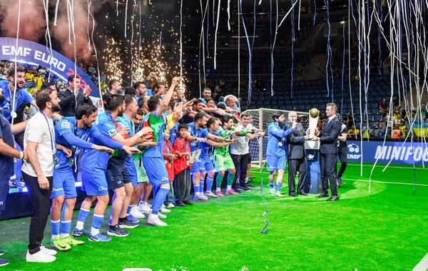 Azərbaycanın minifutbol millisi ikinci dəfə Avropa çempionu oldu