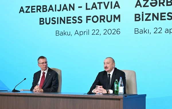 An Azerbaijani-Latvian business forum was held in Baku