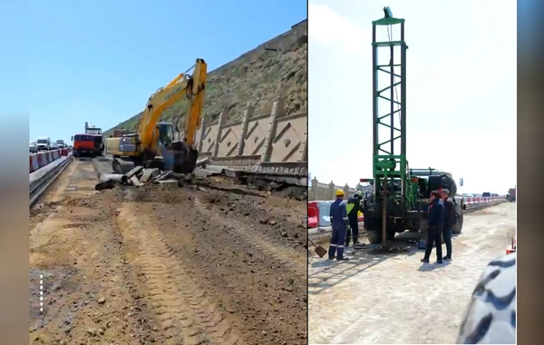 AAYDA: Bibiheybət yolunda bərpa işlərinə başlanılıb