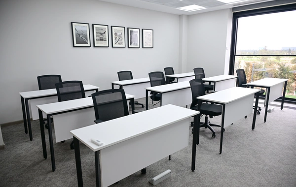 Prezident İlham Əliyev Milli Aviasiya Akademiyasında Beynəlxalq Təlim Mərkəzinin açılışında iştirak edib