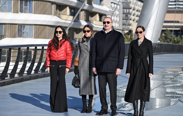 Prezident İlham Əliyev Bakı Ağ Şəhərdə olub