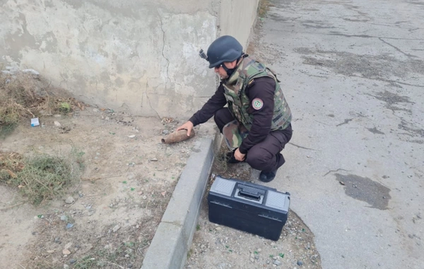 Top mərmiləri tapıldı — əraziyə nazirliyin xüsusi qrupu cəlb olundu