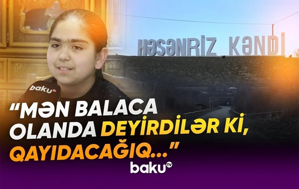 Baku TV Həsənriz kəndində Salahovlar ailəsinin qonağı oldu