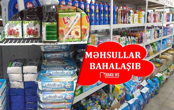 İrandan gətirilən ərzaq məhsullarının qiyməti nə qədər bahalaşıb?