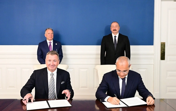 SOCAR and ExxonMobil signed a memorandum of cooperation in Washington
