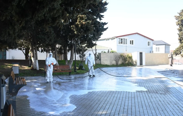 Bu gün Bakıda 550 küçə yuyulub