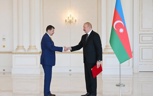 İlham Əliyev BMT-nin Azərbaycanda yeni təyin olunmuş rezident əlaqələndiricisini qəbul edib