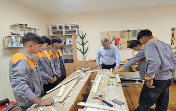 "Peşə təmayüllü siniflər" layihəsi həyata keçirilir