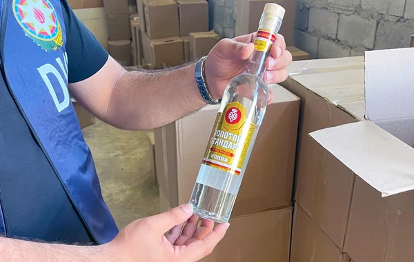 Naxçıvanda saxta aksiz markalı alkoqollu içkilər aşkarlanıb