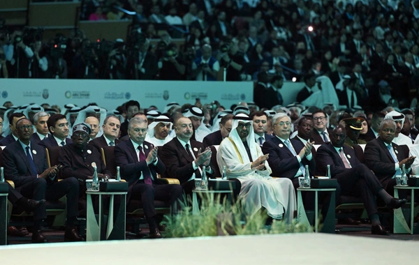 Prezident İlham Əliyev Əbu-Dabi Dayanıqlılıq Həftəsinin açılış mərasimində iştirak edib