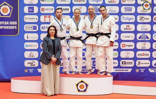 Azərbaycanın veteran cüdoçuları Avropa çempionatında daha iki medal qazanıblar
