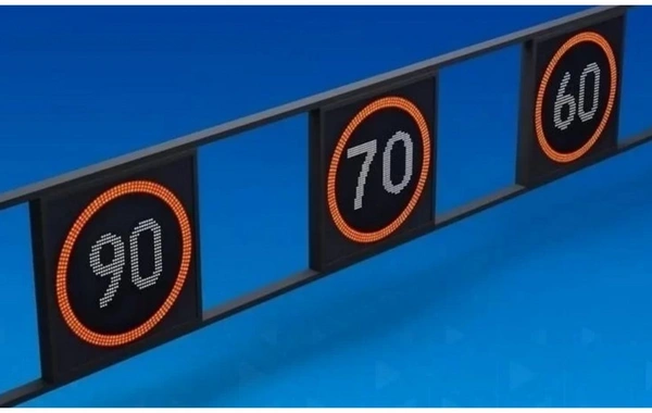 На трассе Зыхский круг-аэропорт в Баку снижен скоростной режим