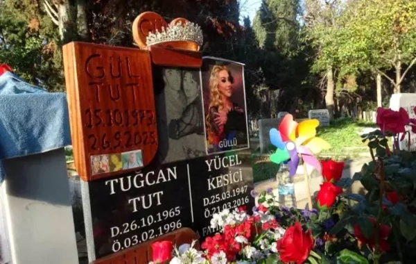 Qızı tərəfindən öldürülən müğənninin məzarından FOTOLAR YAYILDI