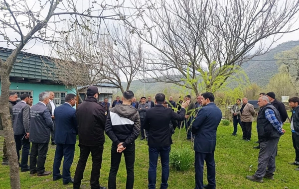 FHN tərəfindən "Yaz-yay fəsillərində sel təhlükəsi" mövzusunda növbəti tədbirlər keçirilib