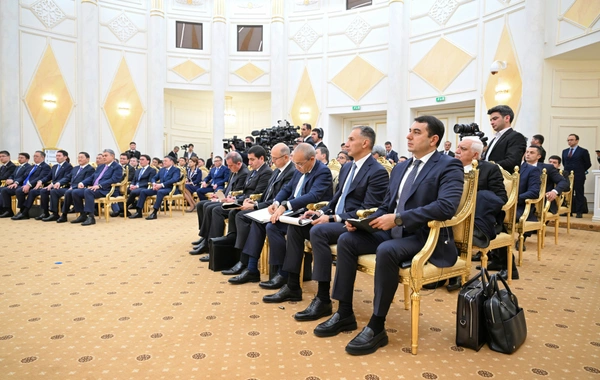 Azərbaycan və Qazaxıstan prezidentləri mətbuata bəyanatlarla çıxış ediblər