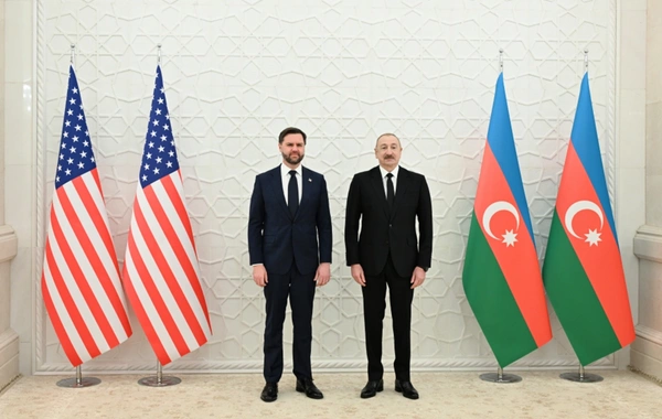President of Azerbaijan Ilham Aliyev and US Vice President JD Vance made statements to the press