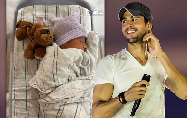 Enrike İqlesias 4-cü dəfə ata oldu