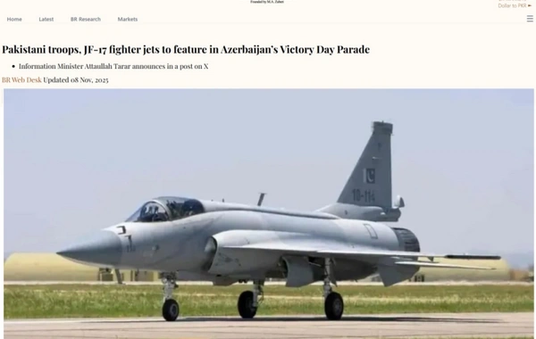 Bakıda keçirilən Hərbi parad dünya KİV-ində geniş işıqlandırılıb