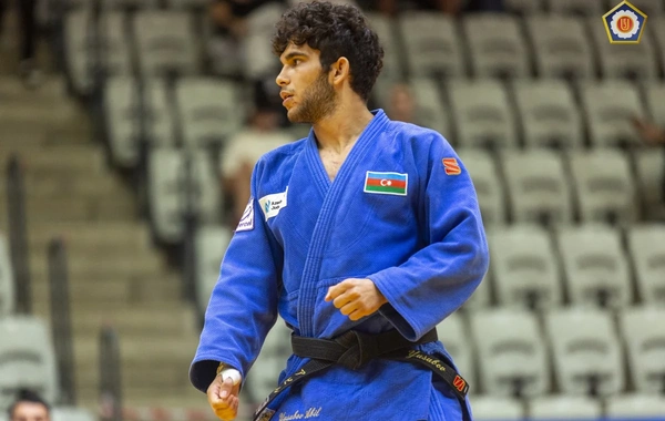 Avropa Kuboku: Azərbaycan cüdoçusu Əbil Yusubov gümüş medal qazanıb