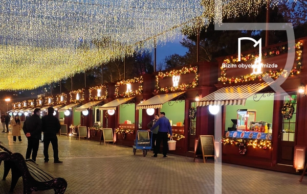 Dənizkənarı Bulvar Yeni İlə xüsusi hazırlaşıb - Bu dəfə Buz Meydançası da olacaq