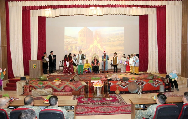 Azərbaycan Ordusunda Novruz və Ramazan bayramları böyük təntənə ilə qeyd olunub