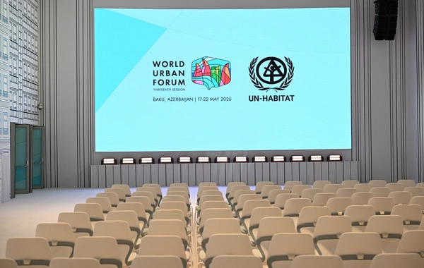 Prezident İlham Əliyev Bakı Olimpiya Stadionunun ərazisində WUF13 ilə bağlı görülən işlərlə tanış olub